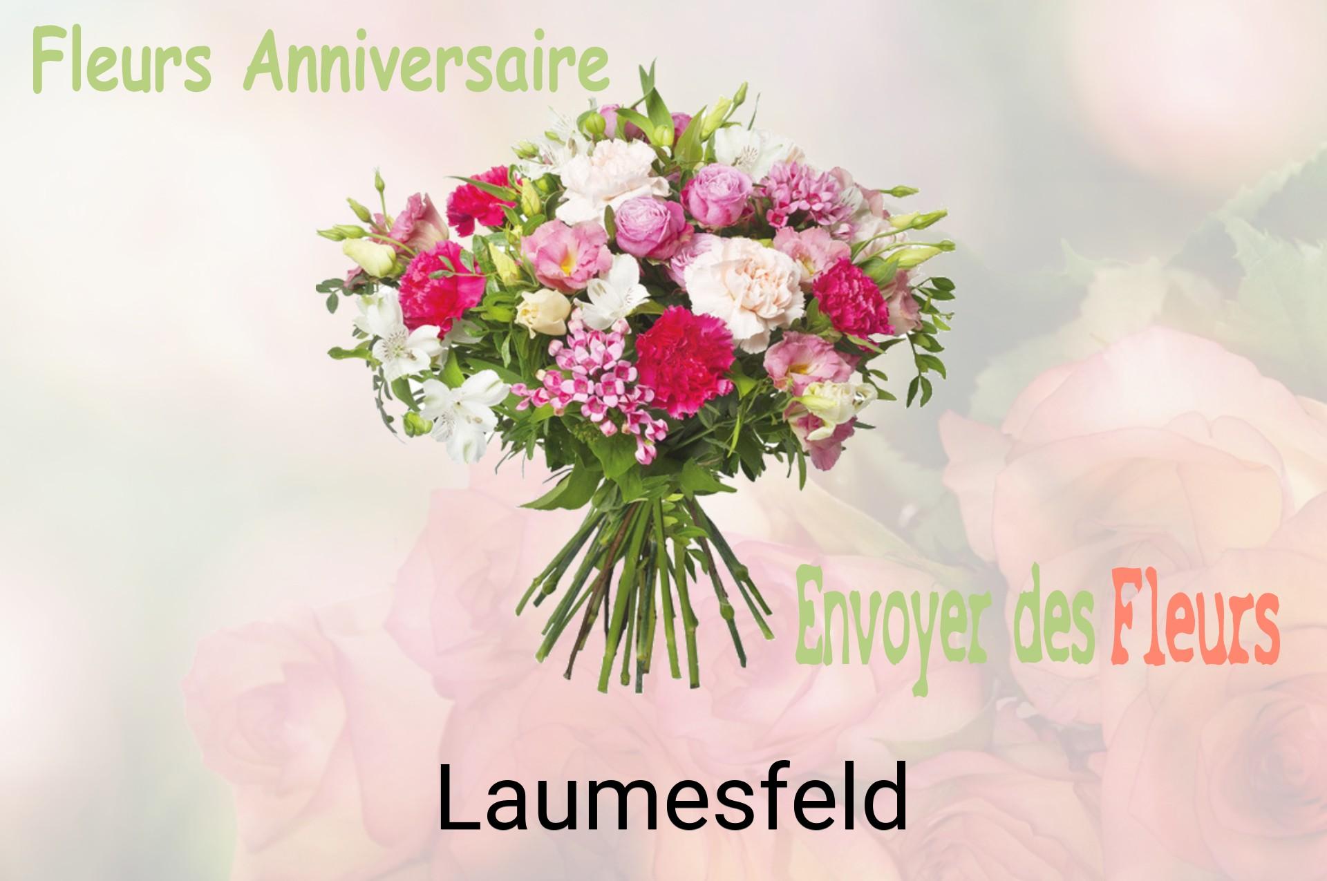 Bouquet de fleurs d’anniversaire livré à Laumesfeld